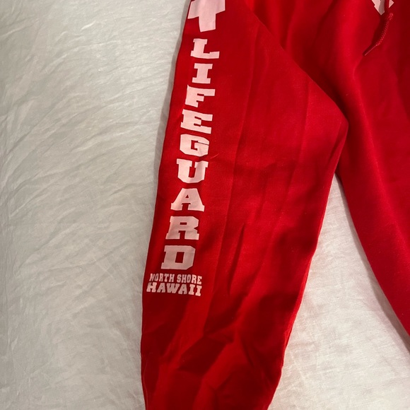 Red Lifeguard Hoodie - Picture 2 of 2